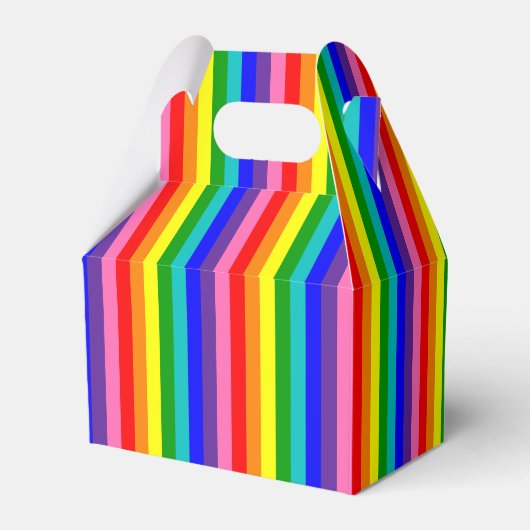 垂直8ストライプレインボープライド旗 フェイバーボックス (裏面サイド)