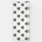 垂直、木炭、砂丘バナー 横断幕 (縦)