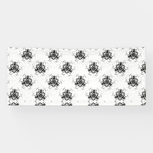 垂直、木炭、砂丘バナー 横断幕 (横)