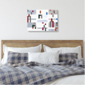 垂直（水平） | Sophie Taeuber-Arp | キャンバスプリント (インサイチュ (寝室))