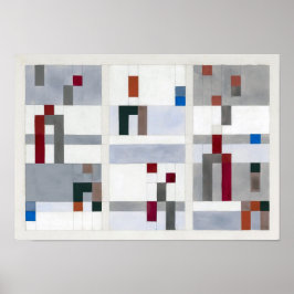 垂直（水平） | Sophie Taeuber-Arp | ポスター