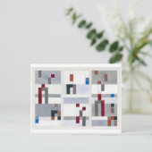 垂直（水平） | Sophie Taeuber-Arp | ポストカード (スタンド正面)