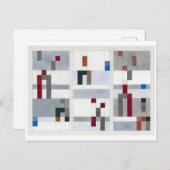 垂直（水平） | Sophie Taeuber-Arp | ポストカード (正面/裏面)