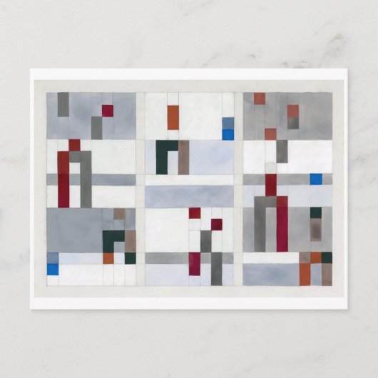 垂直（水平） | Sophie Taeuber-Arp | ポストカード (正面)