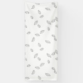 垂直、濃い灰色のバナー 横断幕 (縦)