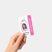 垂直LPNライセンス実用ナースフォトID バッジ (手持ち)