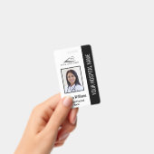 垂直LPNライセンス実用ナースフォトID バッジ (手持ち)