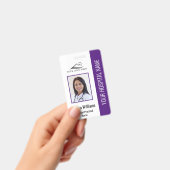 垂直LPNライセンス実用ナースフォトID バッジ (手持ち)