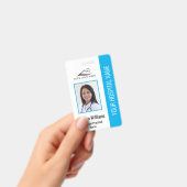 垂直LPNライセンス実用ナースフォトID バッジ (手持ち)