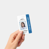 垂直LPNライセンス実用ナースフォトID バッジ (手持ち)