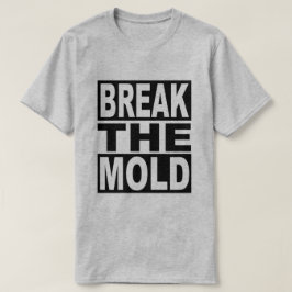 型を壊して下さい Tシャツ