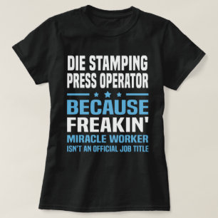 型抜きプレス機 Tシャツ