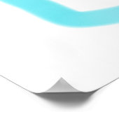 型枠と色の動的な相互作用 ポスター (角)