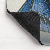 型枠のアールヌーボーのペンダント蝶、c.190 マウスパッド (コーナー)