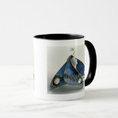 型枠のアールヌーボーのペンダント蝶、c.190 マグカップ (正面右)