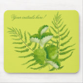 型枠の緑（マウスパッド） マウスパッド (正面)