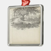 型枠ウィリアム・ペン メタルオーナメント (左)