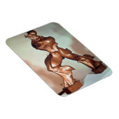 型枠ユニークの連続性宇宙, 1913 （ブロンズ） マグネット (右側)