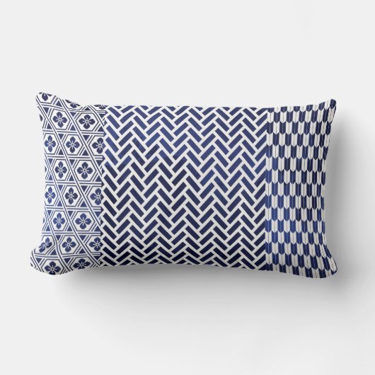 型腰枕日本の具 ランバークッション (正面)
