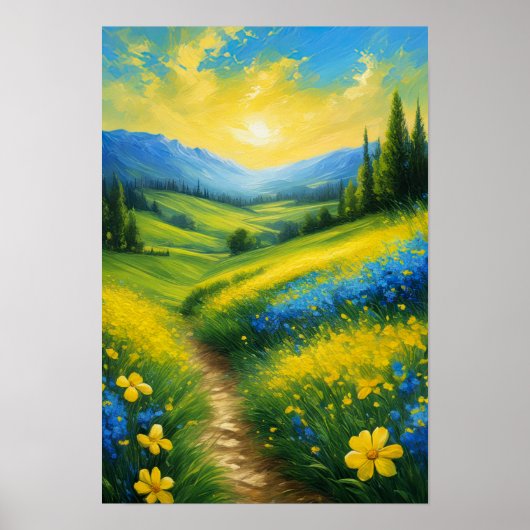 垣間見る自然 ポスター (正面)