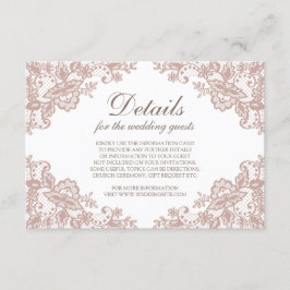 埃っぽいバラレース結婚のエンクロージャカード エンクロージャーカード