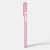 埃っぽいピンクのゴム植物芸術 Case-Mate iPhoneケース (裏面 / 左)