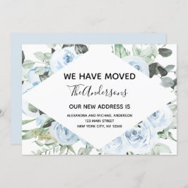 埃っぽい青いフローラの動きのお知らせ 招待状