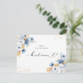 埃っぽい青いフローラは俺の花嫁になるな ポストカード (スタンド正面)