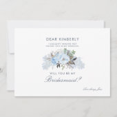 埃っぽい青いフローラは俺の花嫁になるな 招待状 (正面)