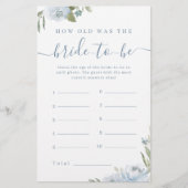 埃っぽい青いフローラ新婦の試合は何歳だった (正面)