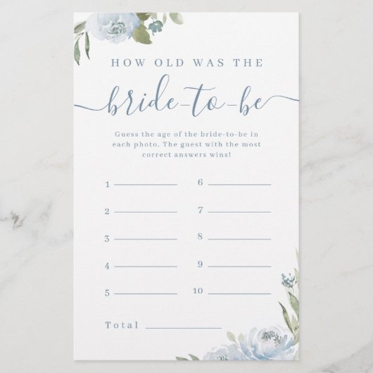 埃っぽい青いフローラ新婦の試合は何歳だった (正面)