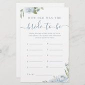 埃っぽい青いフローラ新婦の試合は何歳だった (正面/裏面)