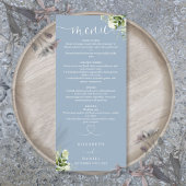 埃っぽい青い緑のハートス結婚クリプトの夕食 メニュー