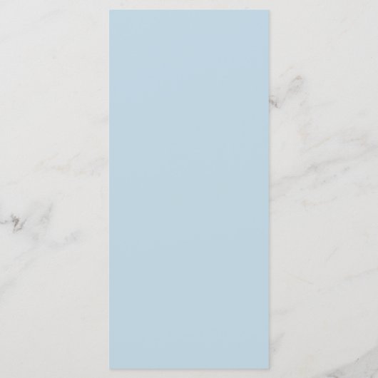 埃っぽい青い金ゴールドグリッターフローラQRコード結婚ズ メニュー (裏面)