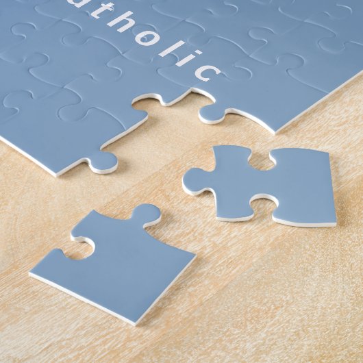 埃っぽい青とクロスの最初の交友 ジグソーパズル (側面)