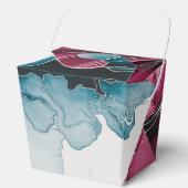 埃っぽい青とブルゴーニュ結婚ーの渦 フェイバーボックス (正面)