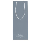 埃っぽい青結婚へようこそ ワインギフトバッグ (裏面)