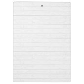 埃の多いフローラグレー木材先生クリップボード クリップボード (裏面)