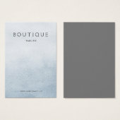 埃の多い水色イヤリングホルダーディスプレイ (正面&裏面)