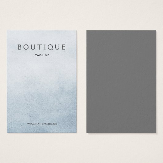 埃の多い水色イヤリングホルダーディスプレイ (正面&裏面)