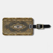 埋まった旧世界のビクトリア時代の人 ラゲッジタグ (正面横)