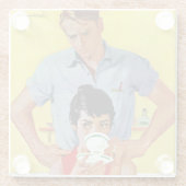 埋め合わせには手遅れだ ガラスコースター (裏面)