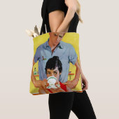 埋め合わせに遅過ぎる トートバッグ (クローズアップ)