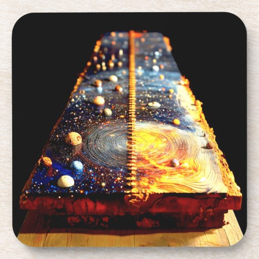 埋め込まれた惑星 コースター (正面)