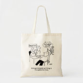 埋め込みフィットネスクラブ型枠は男性を着用。おもしろい トートバッグ (正面)