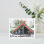 埋め込み村 ポストカード (スタンド正面)