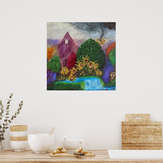 埋もれた苦悩のポスター ポスター (キッチン)