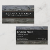 埋立/回収ヤードの名刺 名刺 (正面/裏面)