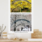 埋葬丘エントランスプリマスMAコラージュ ポスター (キッチン)