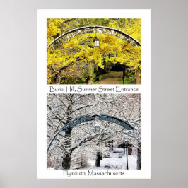 埋葬丘エントランスプリマスMAコラージュ ポスター